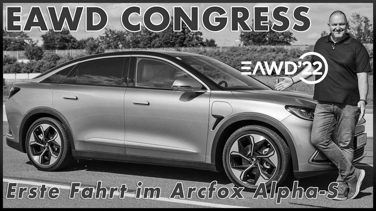 2022 Magna EAWD Congress & take a look at drive in the Arcfox Alpha-s |  Check Technik Allrad E-Auto Evaluation German