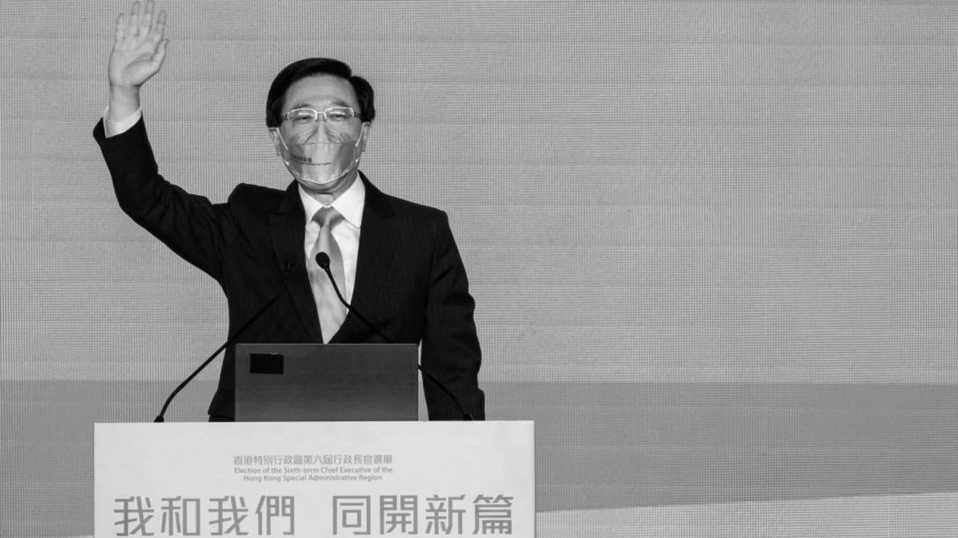 Hong Kong’s next Chief Govt might be Beijing loyalist John Lee