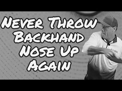 How To Throw Flat Backhands Every Time