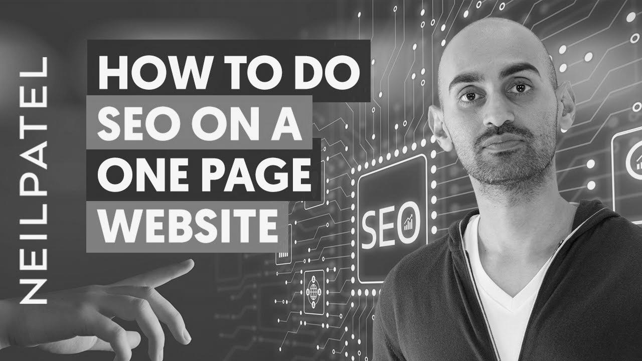 Learn how to do search engine optimisation on a One Web page Website