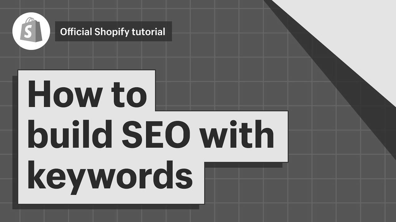 How To Build SEO Via Key phrases ||  Shopify Help Middle