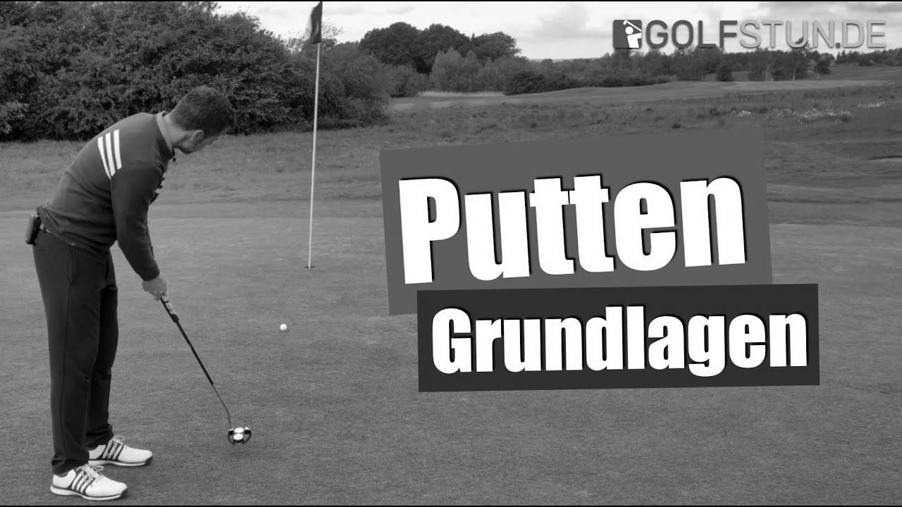 STRAIGHT PUTTING – The basics of technique and fundamentals for a constant putt in golf (German)