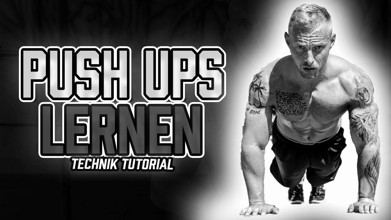 be taught push-ups |  In case you CANNOT do push ups, use this method (tutorial for newbies)