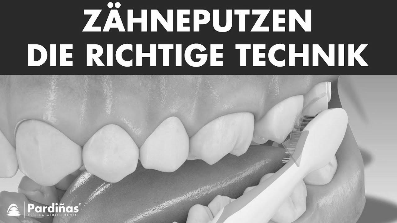 Brushing your tooth – The suitable technique ©