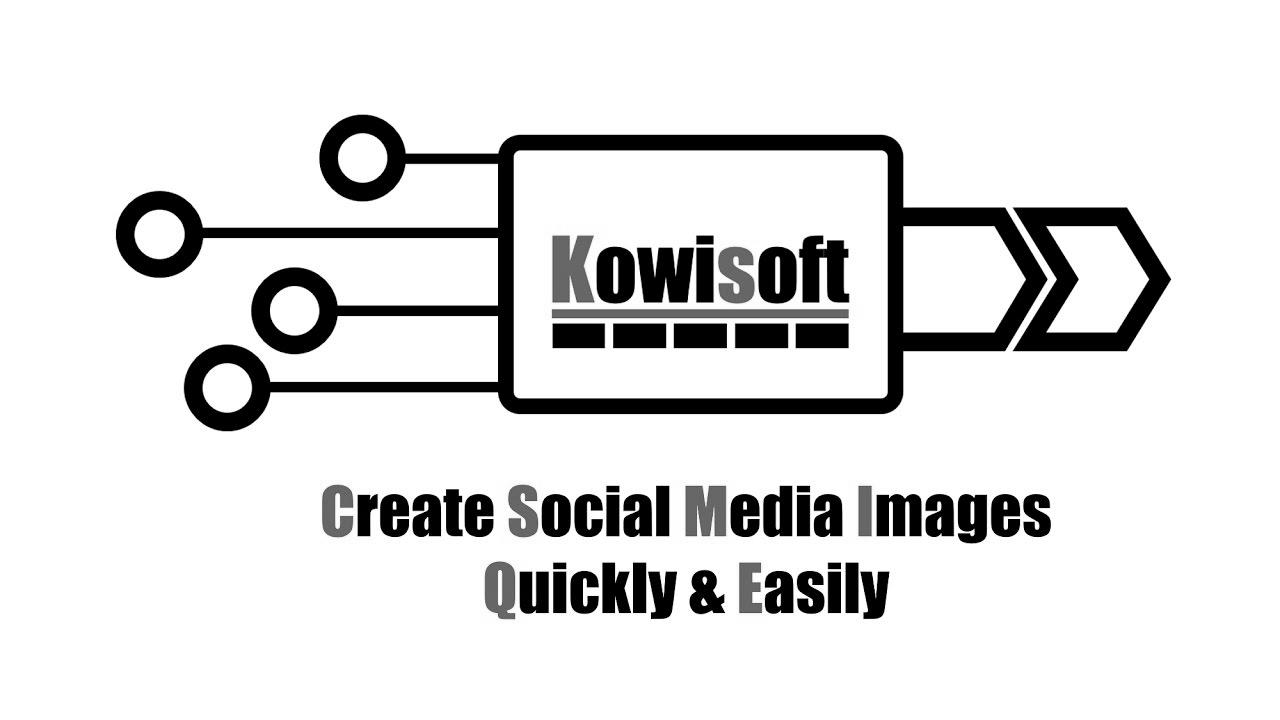 Create Social Media Pictures – Shortly and Simply – Kowisoft web optimization TV