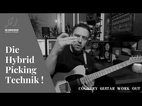 Country Guitar Workout : The Hybrid Selecting Technique