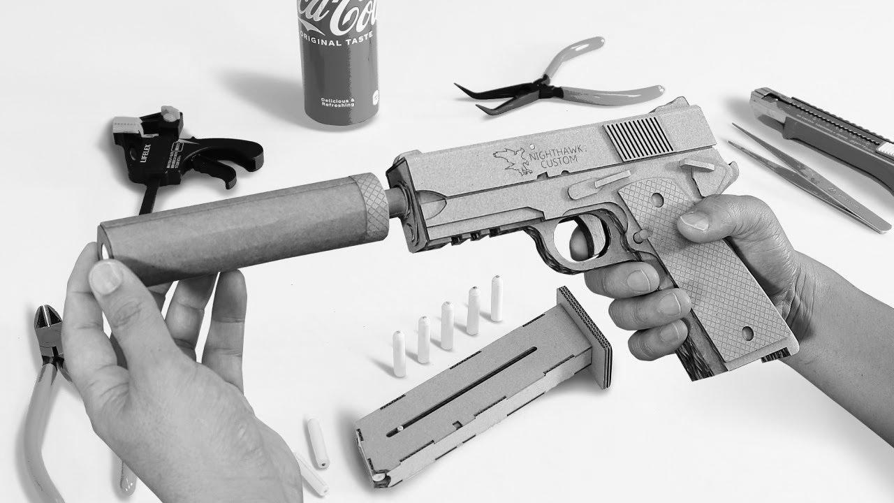 ダンボールで銃をつくる｜The right way to Make a Cardboard Gun