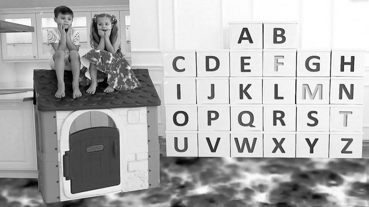 ABC {Learn|Study|Be taught} English Alphabet with Diana and Roma